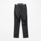 PLEATED TROUSERS -TYPE 2- #BLACK [23SS-WMP-TR32]