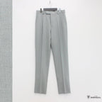 PLEATED TROUSERS -TYPE 2- #GRAY [23SS-WMP-TR10]