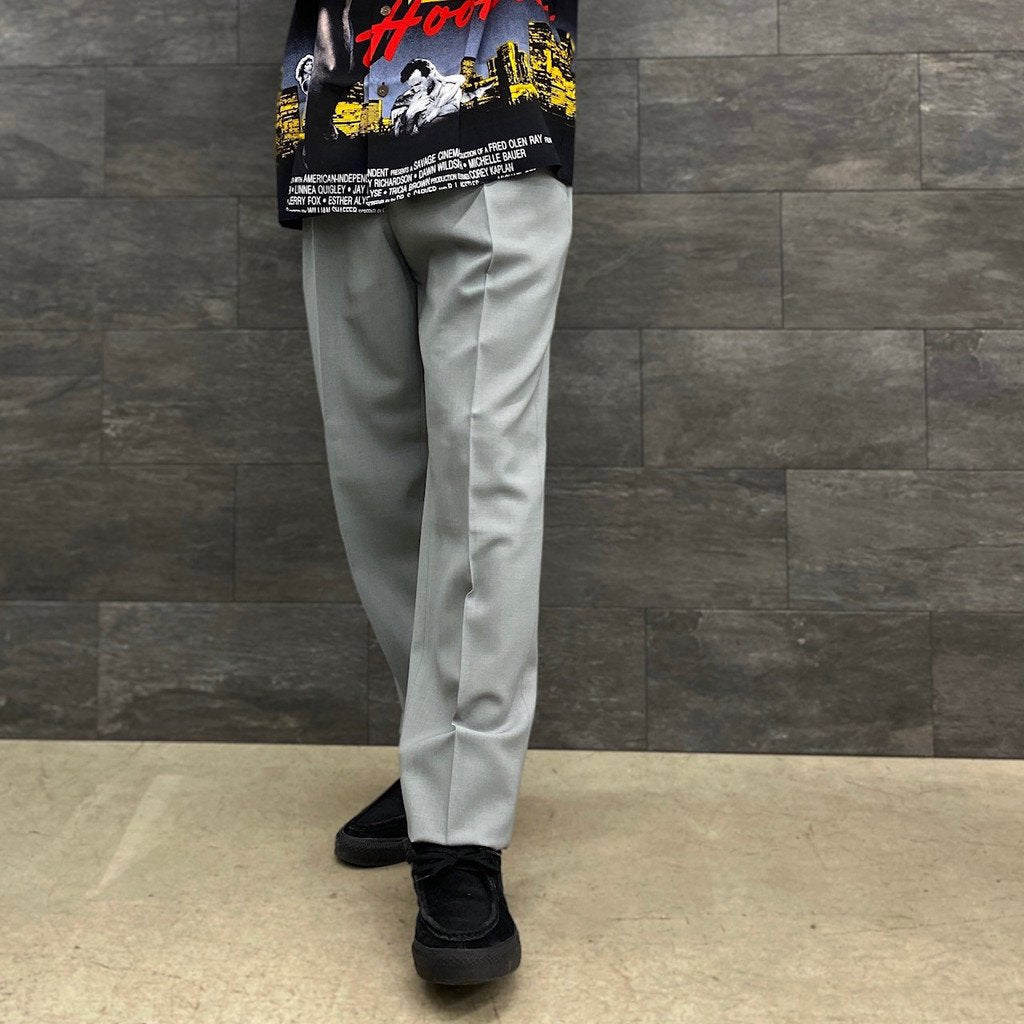 PLEATED TROUSERS -TYPE 2- #GRAY [23SS-WMP-TR10]