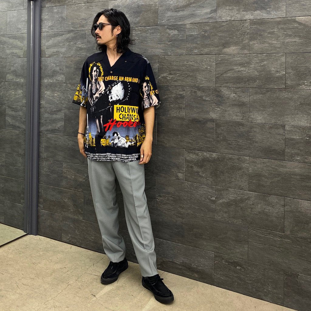 PLEATED TROUSERS -TYPE 2- #GRAY [23SS-WMP-TR10] _ WACKO MARIA | ワコマリア –  cocorozashi