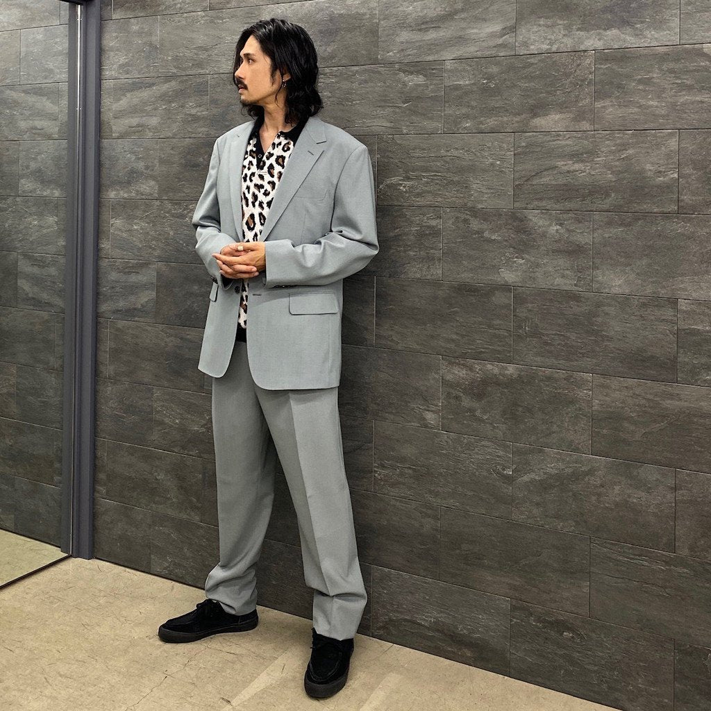 PLEATED TROUSERS -TYPE 2- #GRAY [23SS-WMP-TR10]