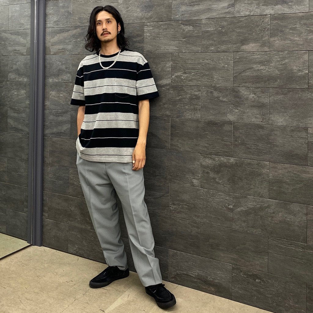 PLEATED TROUSERS -TYPE 2- #GRAY [23SS-WMP-TR10] _ WACKO MARIA | ワコマリア –  cocorozashi