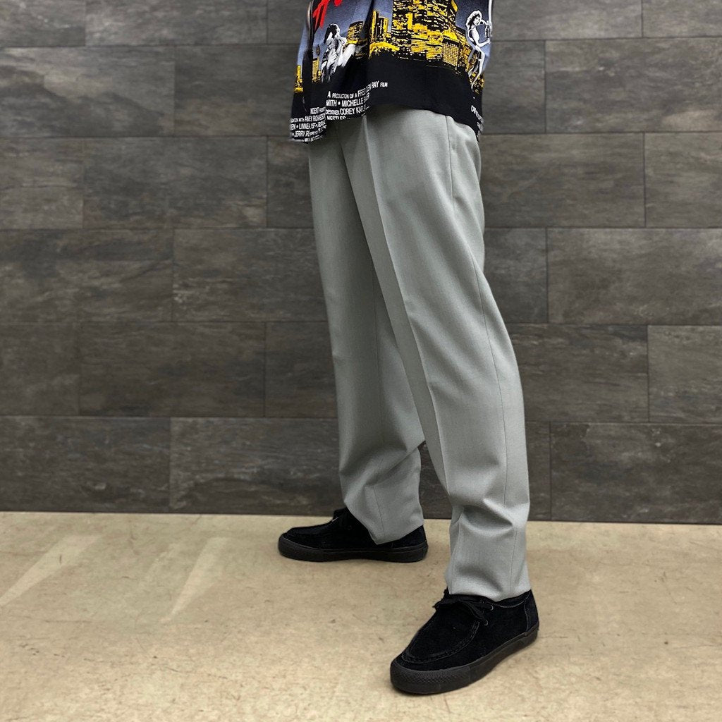 PLEATED TROUSERS -TYPE 2- #GRAY [23SS-WMP-TR10]