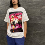 HOLLYWOOD CHAINSAW HOOKERS | CREW NECK T-SHIRT -TYPE 1- #WHITE [HCH-WM-TEE01]