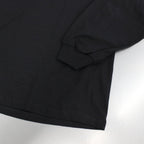 HOLLYWOOD CHAINSAW HOOKERS | CREW NECK LONG SLEEVE T-SHIRT -TYPE 2- #BLACK [HCH-WM-LT02]