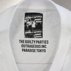 HOLLYWOOD CHAINSAW HOOKERS | CREW NECK LONG SLEEVE T-SHIRT -TYPE 1- #WHITE [HCH-WM-LT01]