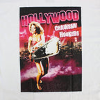HOLLYWOOD CHAINSAW HOOKERS | CREW NECK LONG SLEEVE T-SHIRT -TYPE 1- #WHITE [HCH-WM-LT01]
