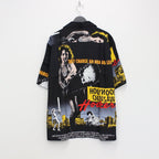 HOLLYWOOD CHAINSAW HOOKERS | S/S HAWAIIAN SHIRT -TYPE 2- #BLACK [HCH-WM-HI02]