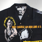 HOLLYWOOD CHAINSAW HOOKERS | S/S HAWAIIAN SHIRT -TYPE 2- #BLACK [HCH-WM-HI02]