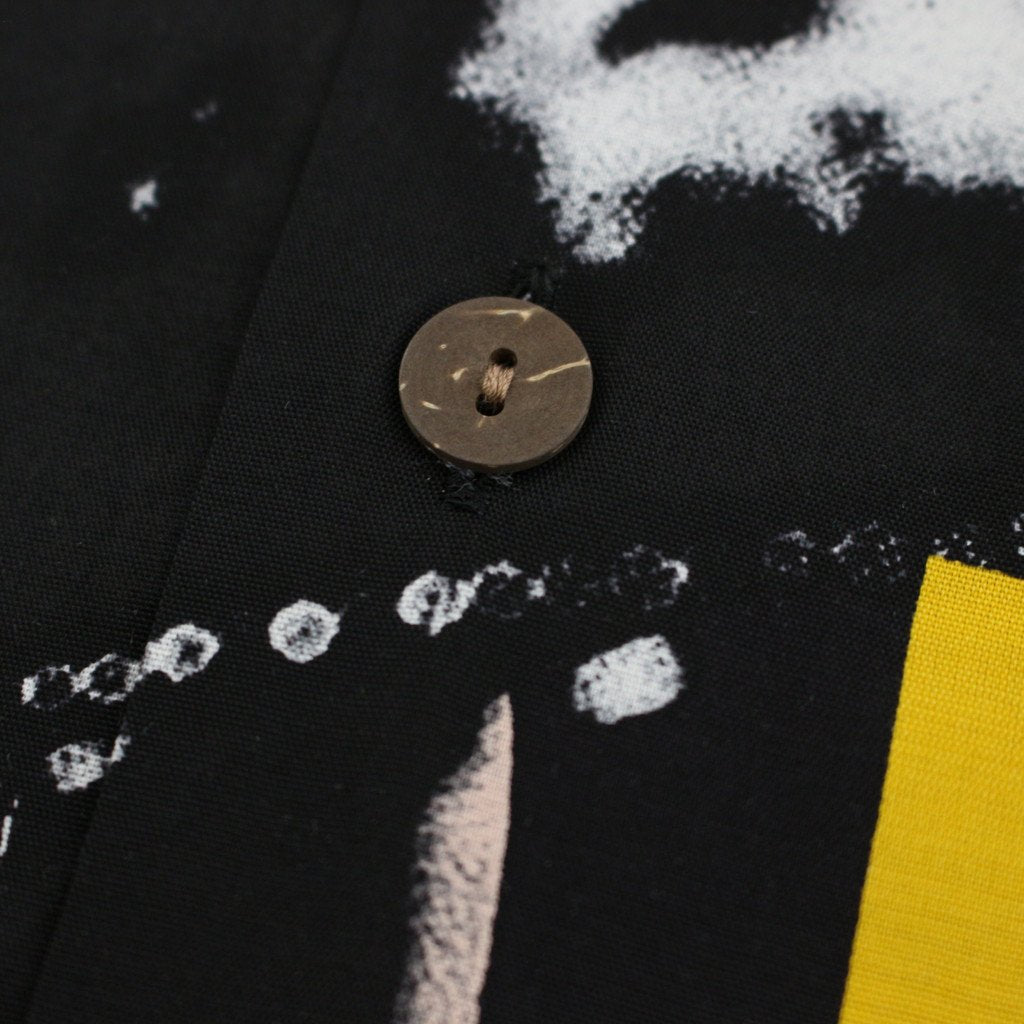 HOLLYWOOD CHAINSAW HOOKERS | S/S HAWAIIAN SHIRT -TYPE 2- #BLACK [HCH-WM-HI02]