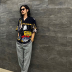HOLLYWOOD CHAINSAW HOOKERS | S/S HAWAIIAN SHIRT -TYPE 2- #BLACK [HCH-WM-HI02]