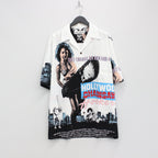 HOLLYWOOD CHAINSAW HOOKERS | S/S HAWAIIAN SHIRT -TYPE 2- #WHITE [HCH-WM-HI02]