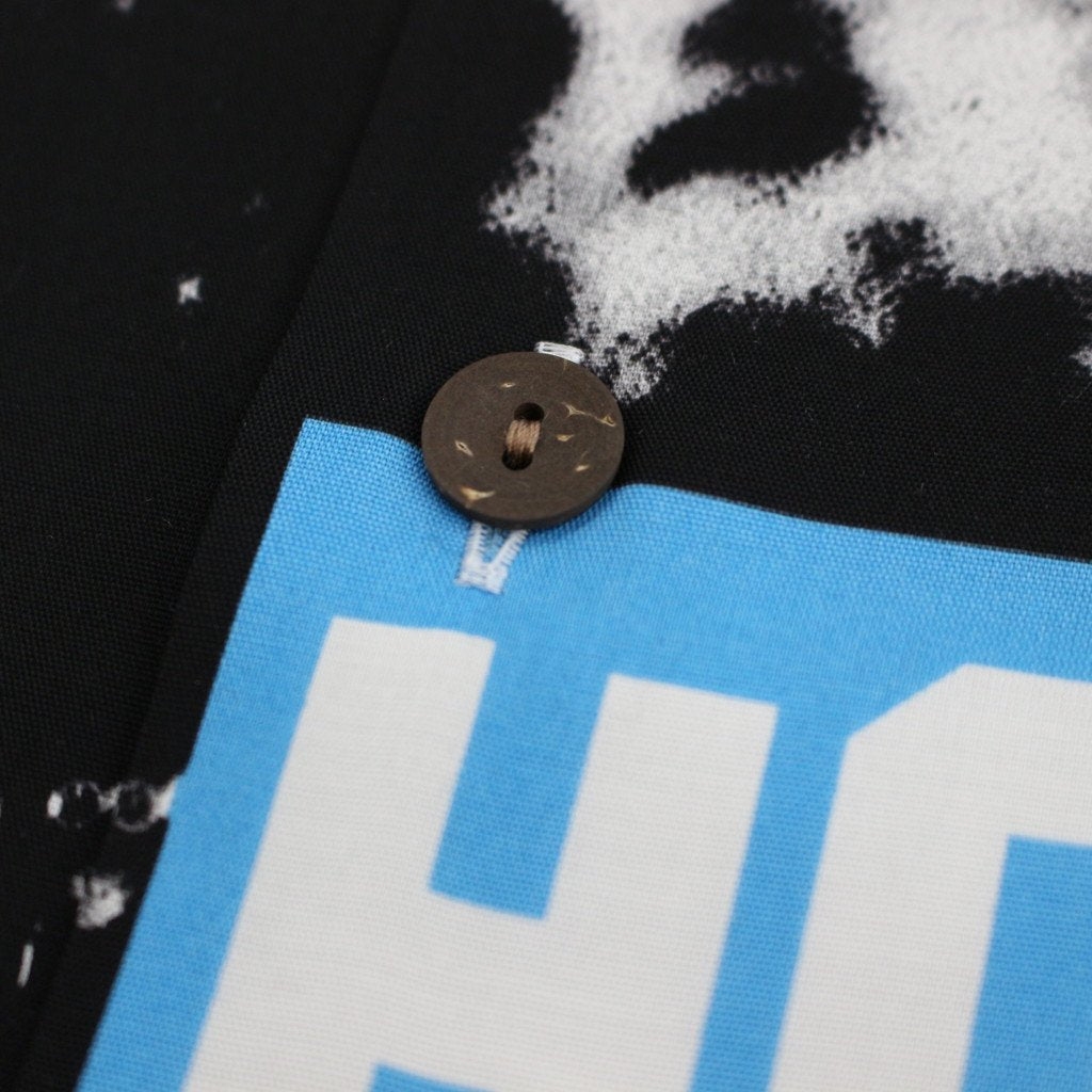 HOLLYWOOD CHAINSAW HOOKERS | S/S HAWAIIAN SHIRT -TYPE 2- #WHITE [HCH-WM-HI02]