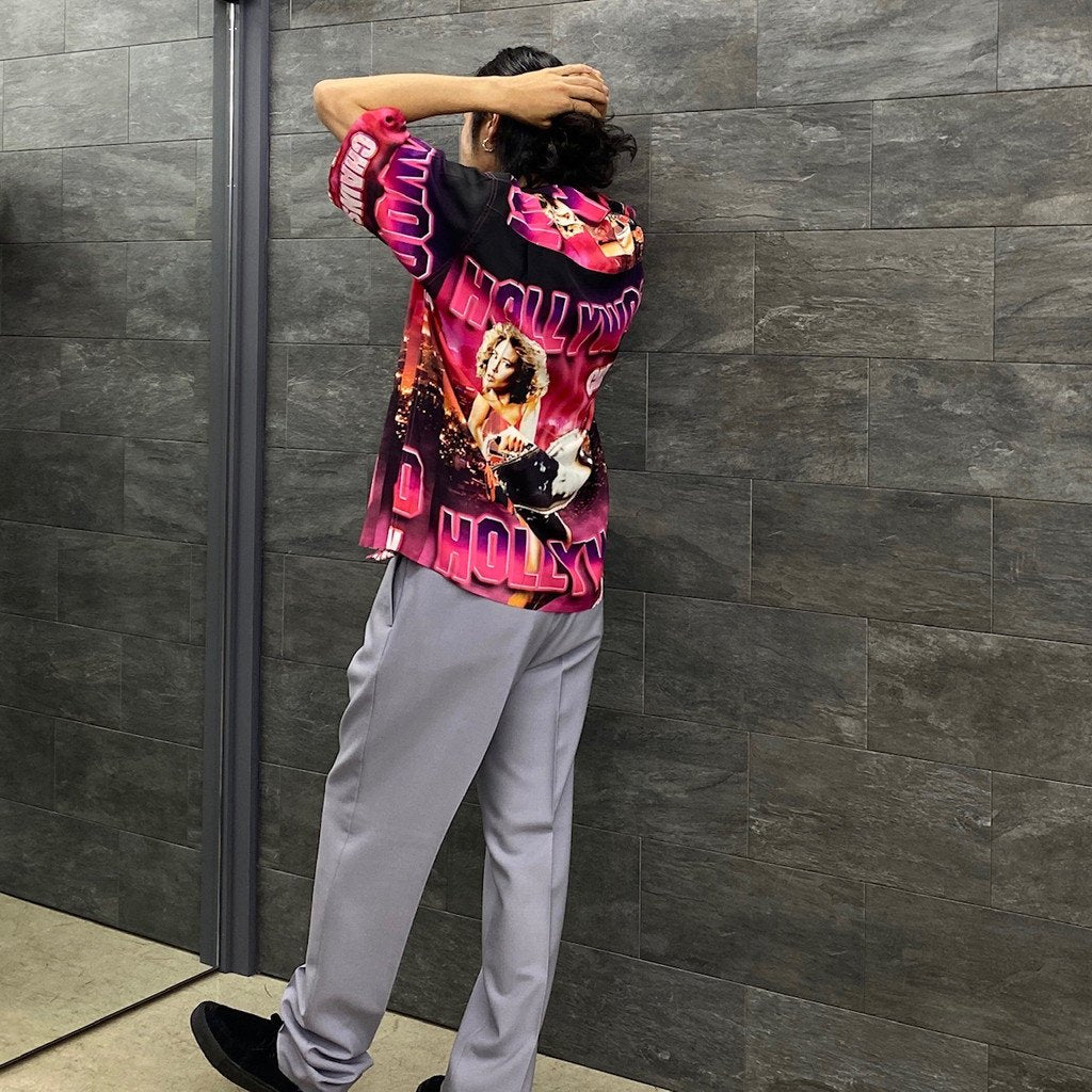 好萊塢電鋸掛鉤 | 短袖夏威夷襯衫 - 類型 1- #COLOR [HCH-WM-HI01]