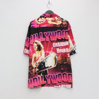 好萊塢電鋸掛鉤 | 短袖夏威夷襯衫 - 類型 1- #COLOR [HCH-WM-HI01]