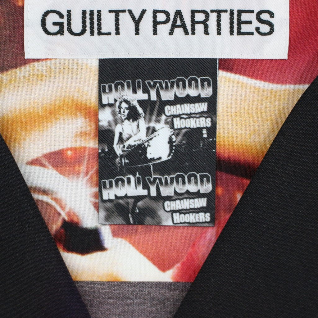 好萊塢電鋸掛鉤 | 短袖夏威夷襯衫 - 類型 1- #COLOR [HCH-WM-HI01]