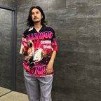 好萊塢電鋸掛鉤 | 短袖夏威夷襯衫 - 類型 1- #COLOR [HCH-WM-HI01]