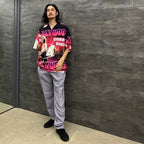 好萊塢電鋸掛鉤 | 短袖夏威夷襯衫 - 類型 1- #COLOR [HCH-WM-HI01]