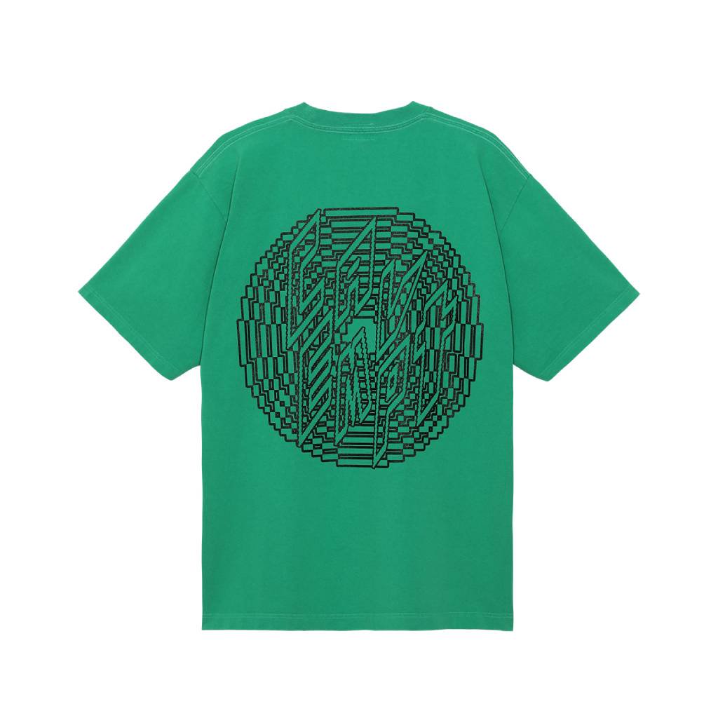 OVERDYE OUTLINE T #GREEN [CES23T15]