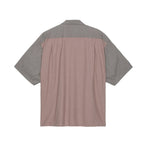 COTTON LPOC SHORT SLEEVE OPEN SHIRT #PINK [CES23SH11]
