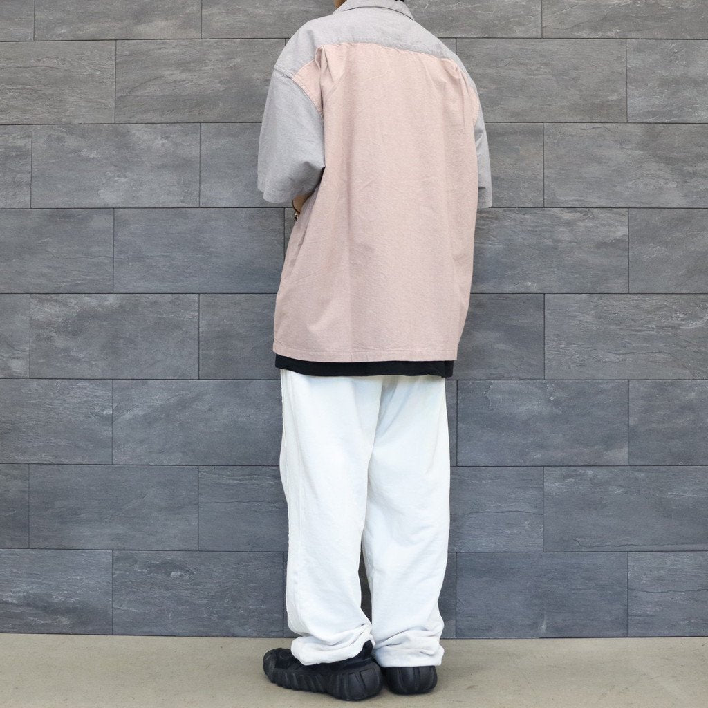 COTTON LPOC SHORT SLEEVE OPEN SHIRT #PINK [CES23SH11] _ C.E | シーイー –  cocorozashi