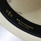 PANAMA HAT-01-LURIE-NATURE-CUENCA-G3 #BLACK GROSGRAIN [HAT-01-LURIE]