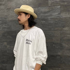 PANAMA HAT-02-BASQUIAT-NATURE-CUENCA-G3 #BLACK GROSGRAIN [HAT-02-BASQUIAT]