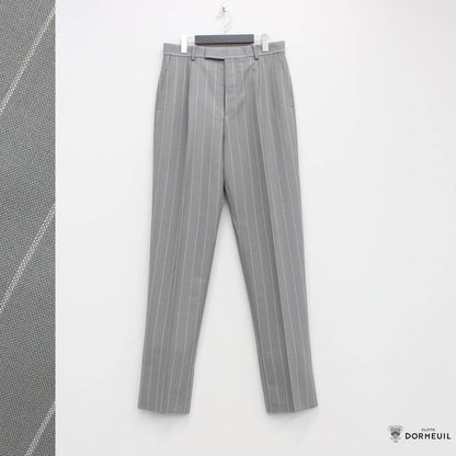 PLEATED TROUSERS -TYPE 2- #GRAY [23SS-WMP-TR19]