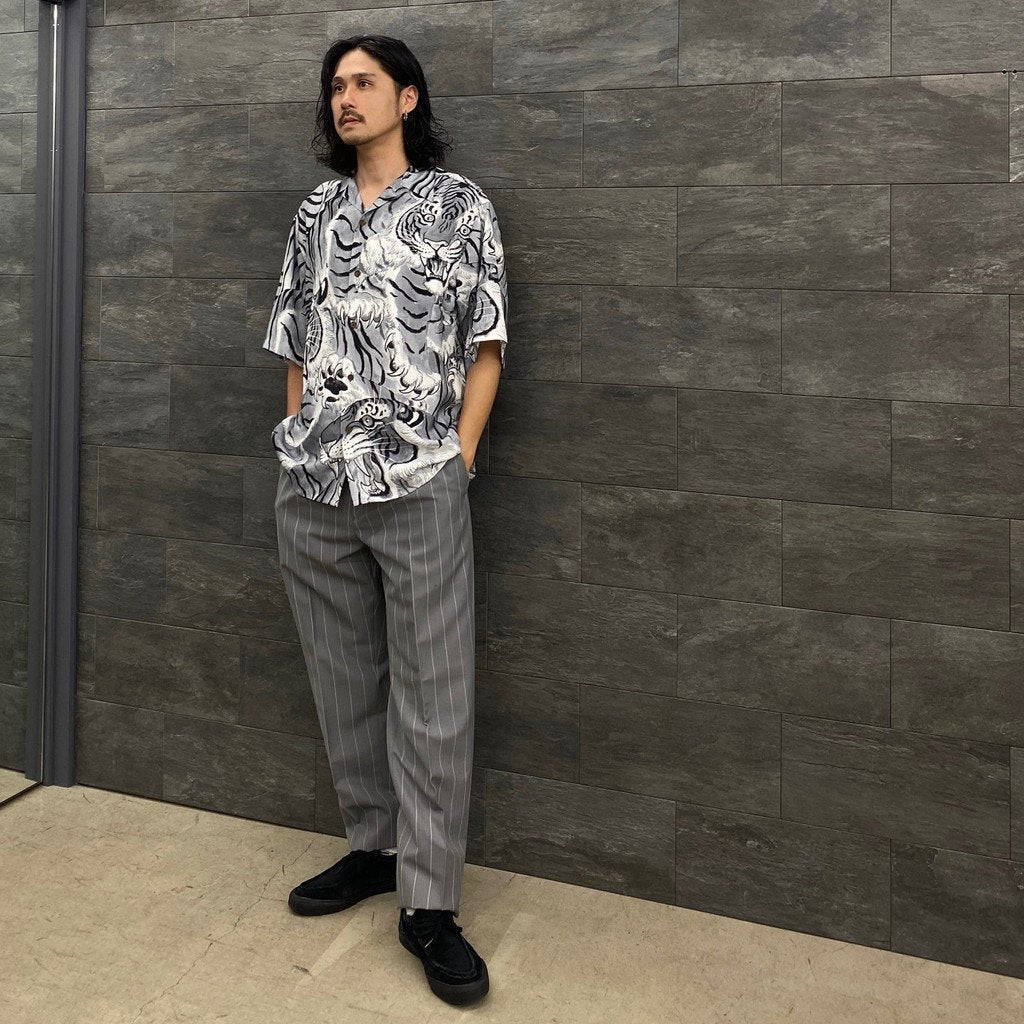 褶襉長褲 - 型號 2- #GRAY [23SS-WMP-TR19]