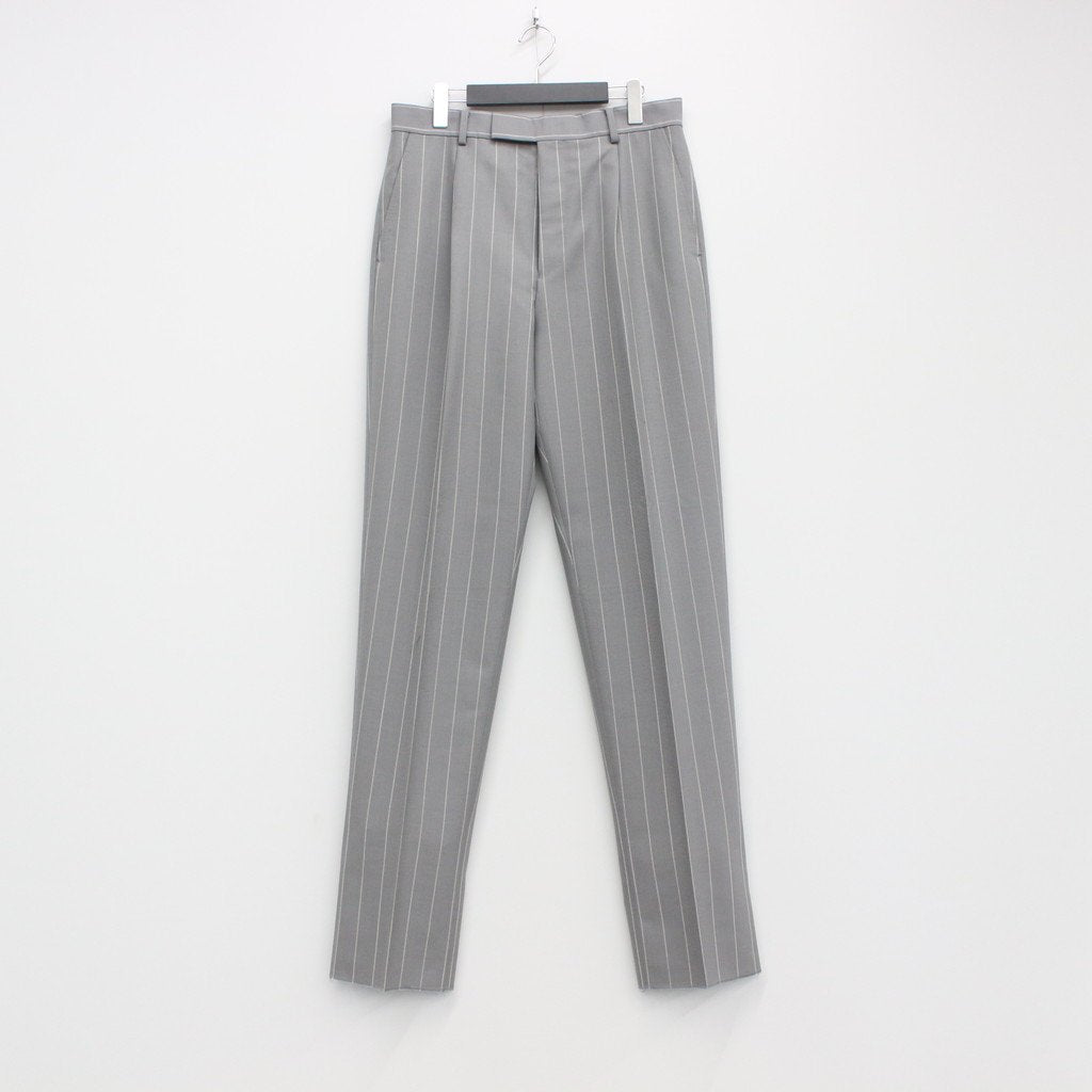 PLEATED TROUSERS -TYPE 2- #GRAY [23SS-WMP-TR19] _ WACKO MARIA