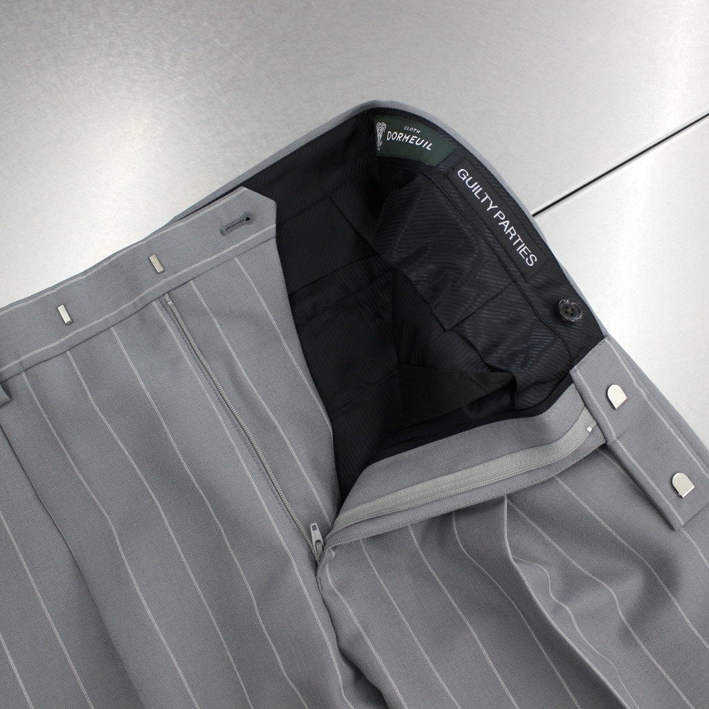 褶襉長褲 - 型號 2- #GRAY [23SS-WMP-TR19]