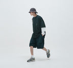 "SR-1L" SOFTBOX 拉鍊實用短褲 #DARK-GREEN [GOOPI-23SS-MAY-01]