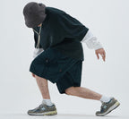 "SR-1L" SOFTBOX 拉鍊實用短褲 #DARK-GREEN [GOOPI-23SS-MAY-01]