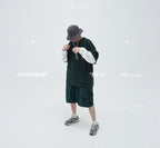 "SR-1L" SOFTBOX 拉鍊實用短褲 #DARK-GREEN [GOOPI-23SS-MAY-01]