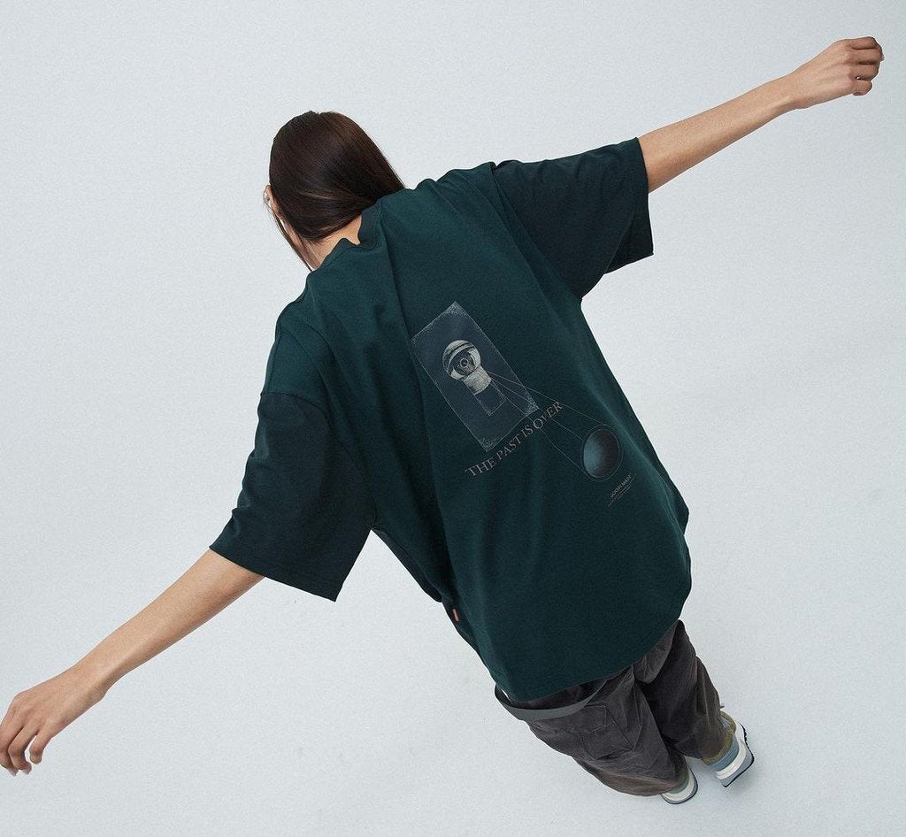 「K501-RT」新訂單圖案 T 卹 #DARK-GREEN [GOPI-23SS-MAY-02]