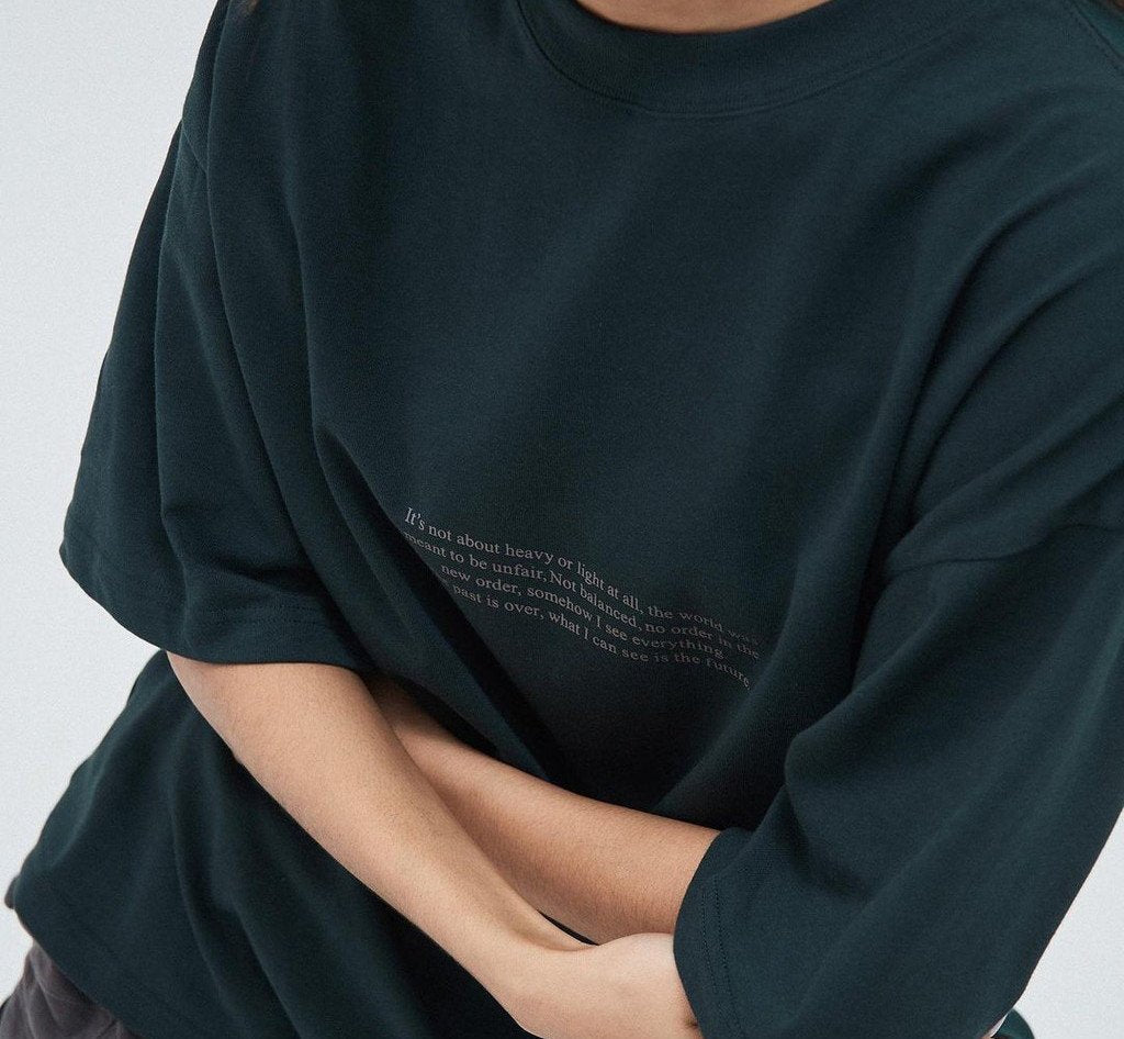 「K501-RT」新訂單圖案 T 卹 #DARK-GREEN [GOPI-23SS-MAY-02]