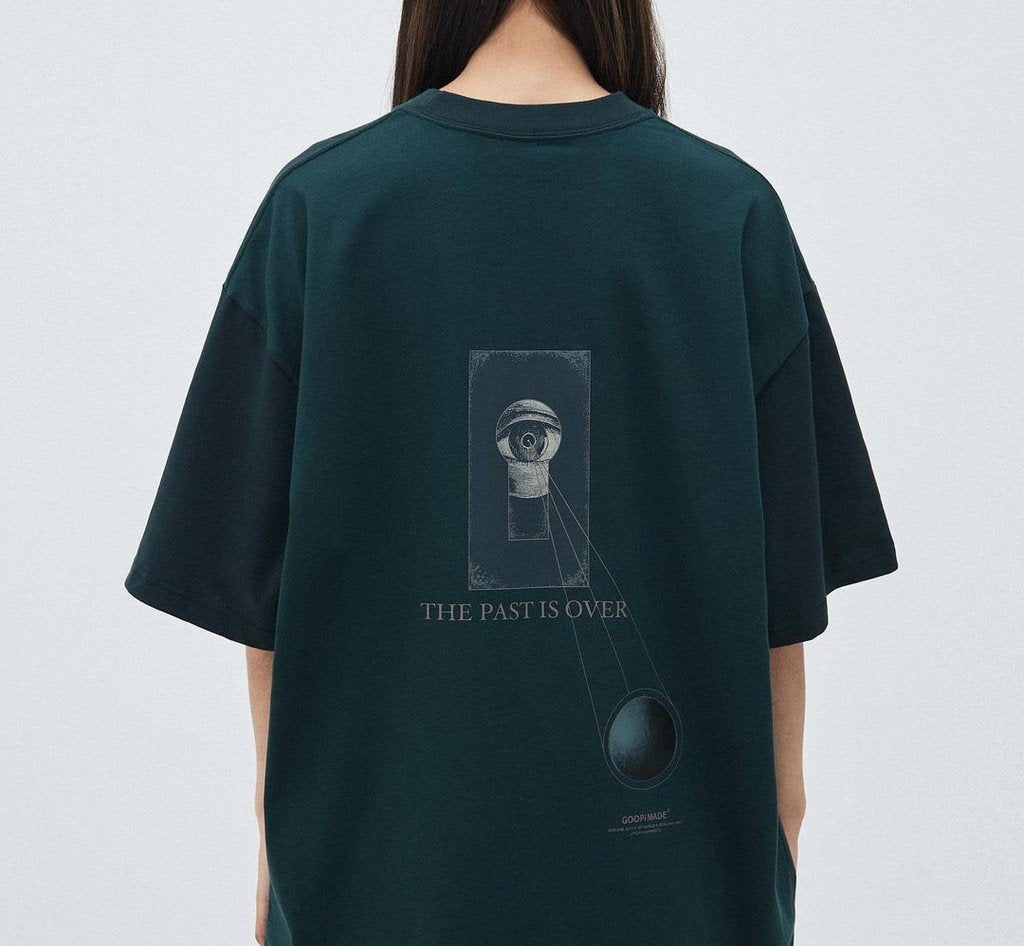 「K501-RT」新訂單圖案 T 卹 #DARK-GREEN [GOPI-23SS-MAY-02]