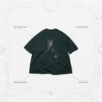 「K501-RT」新訂單圖案 T 卹 #DARK-GREEN [GOPI-23SS-MAY-02]