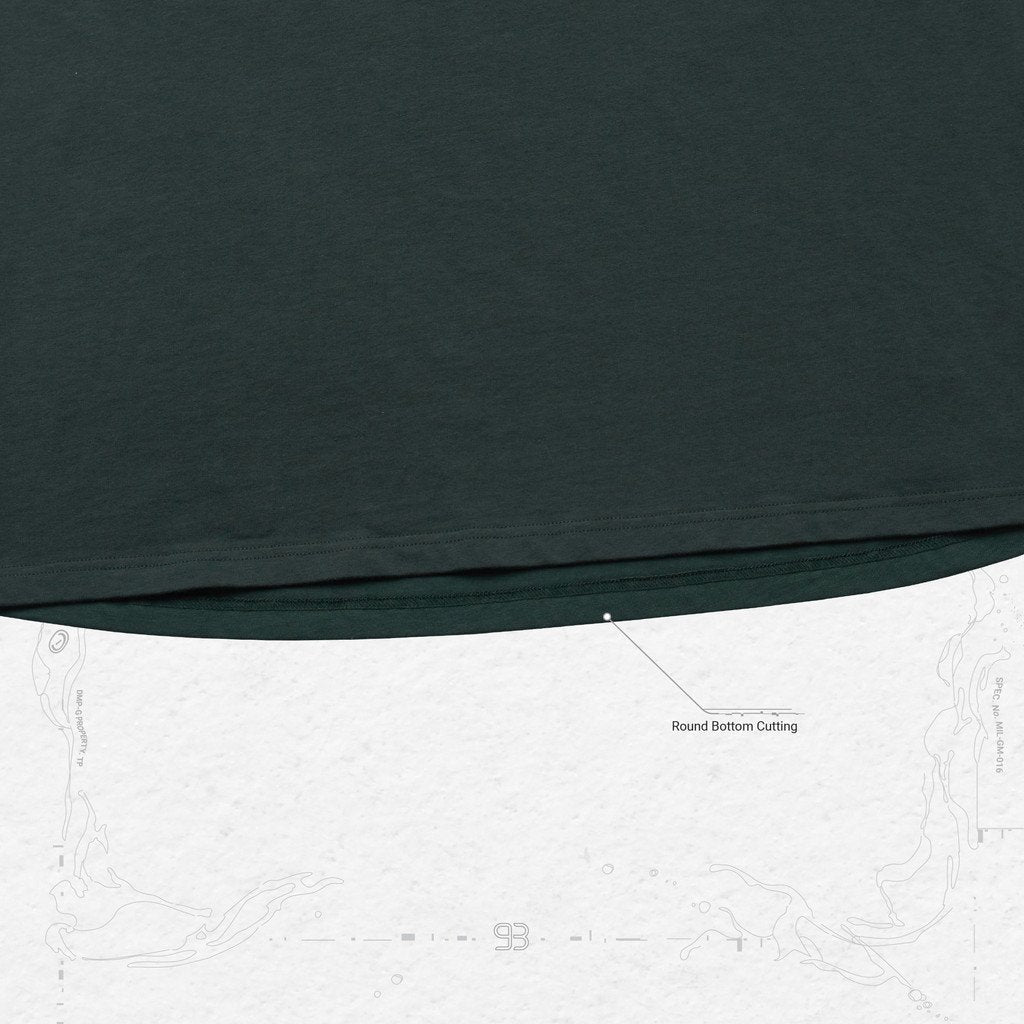 「K501-RT」新訂單圖案 T 卹 #DARK-GREEN [GOPI-23SS-MAY-02]