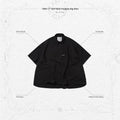 「GNV-17」 SOFTBOX Parabola Big Shirt #BLACK [GOOPI-23SS-MAY-03]