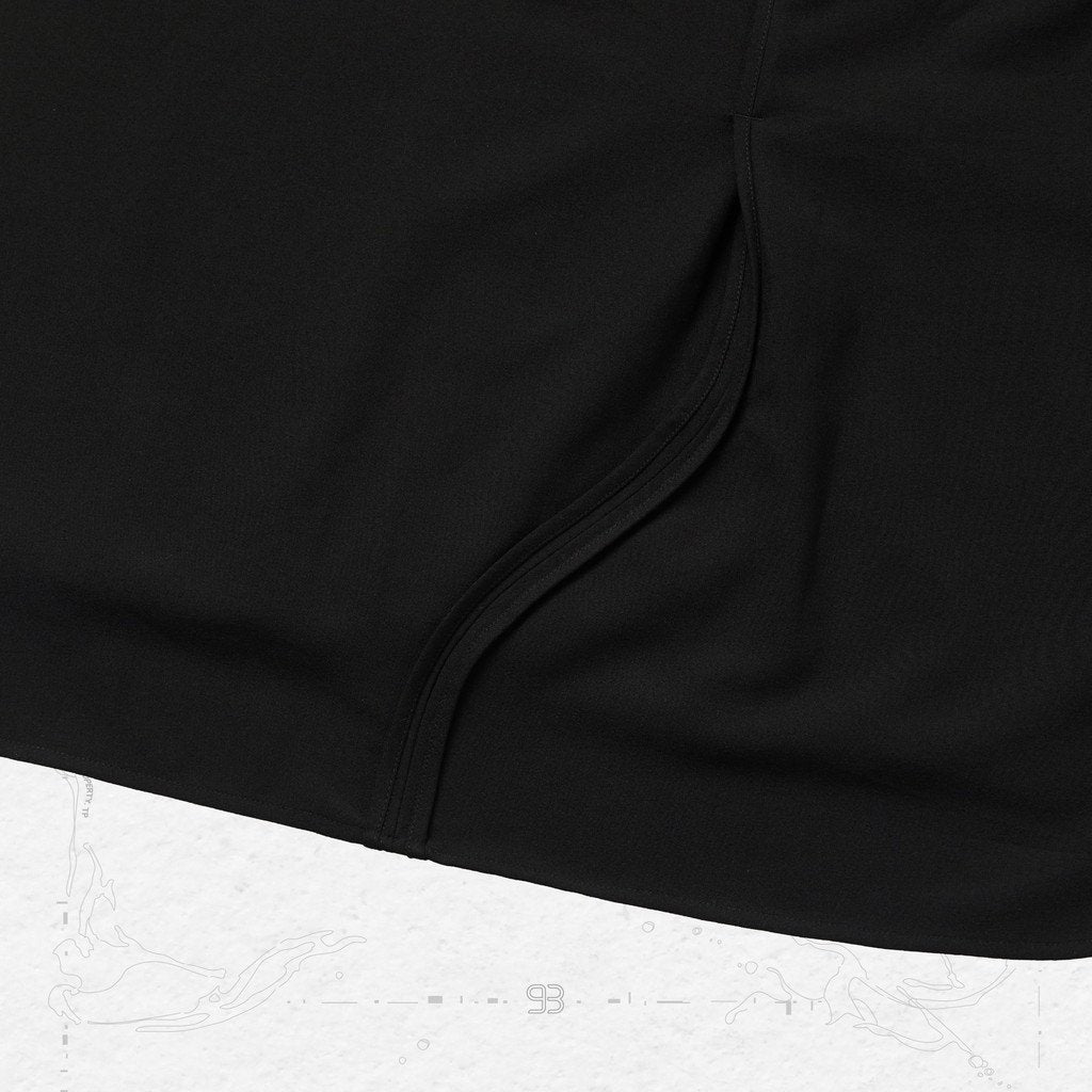 「GNV-17」 SOFTBOX Parabola Big Shirt #BLACK [GOOPI-23SS-MAY-03]