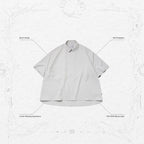 「GNV-17」SOFTBOX 拋物線大襯衫 #TECH-GRAY [GOOPI-23SS-MAY-03]