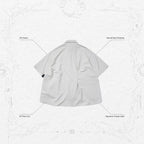 「GNV-17」SOFTBOX 拋物線大襯衫 #TECH-GRAY [GOOPI-23SS-MAY-03]