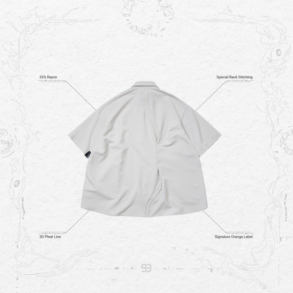 「GNV-17」SOFTBOX 拋物線大襯衫 #TECH-GRAY [GOOPI-23SS-MAY-03]