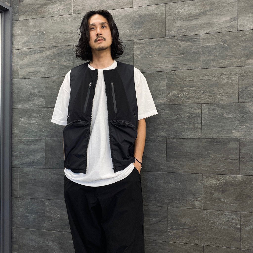 ALL TERRAIN VEST #BLACK [23SU-JK01] _ Evisen Skateboards | エヴィセンスケートボーズ