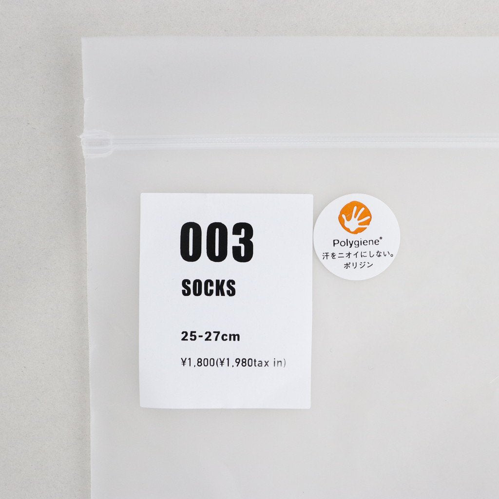 SOCKS #WHITE [003]