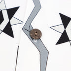 WOLF'S HEAD | S/S HAWAIIAN SHIRT -TYPE 4- #WHITE/GRAY [WOLFSHEAD-WM-HI10]