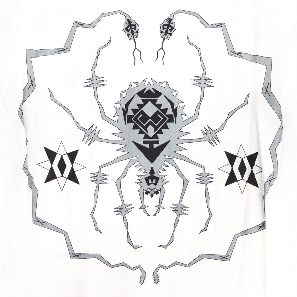 WOLF'S HEAD | S/S HAWAIIAN SHIRT -TYPE 4- #WHITE/GRAY [WOLFSHEAD-WM-HI10]