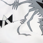 WOLF'S HEAD | S/S HAWAIIAN SHIRT -TYPE 4- #WHITE/GRAY [WOLFSHEAD-WM-HI10]