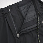 RIVER JUMP 滾邊褲 #黑色 [23SS-B02]